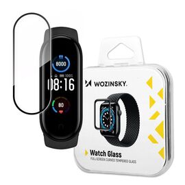 Wozinsky Watch Glass hybrid glass for Xiaomi Mi Band 5 black | Techbox
