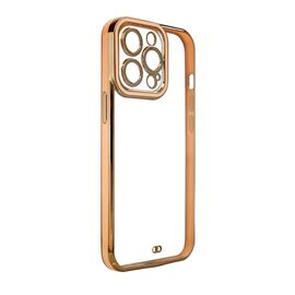 Fashion Case Case for Samsung Galaxy A12 5G Gold Frame Gel Cover Gold - Samsung Cases - Cases - Techbox