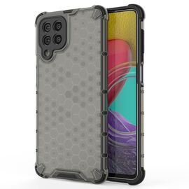 Honeycomb case armored cover with a gel frame for Samsung Galaxy M53 5G black - Samsung Cases - Cases - Techbox