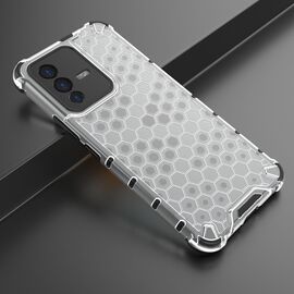 Honeycomb case armored cover with a gel frame for Vivo V23 5G transparent - Uncategorized Cases (2) - Cases - Techbox