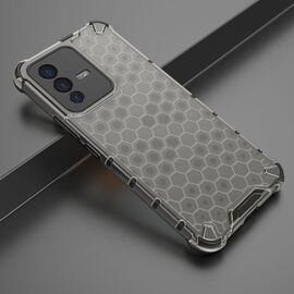 Honeycomb case armored cover with a gel frame Vivo V23 5G black - Uncategorized Cases (2) - Cases - Techbox