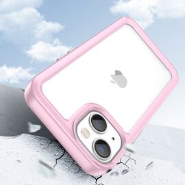 Outer Space Case iPhone 14 Plus hard cover with a gel frame pink | Techbox