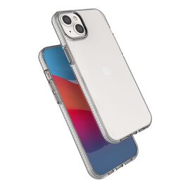 Spring Case case for iPhone 14 Plus silicone case with a frame light pink | Techbox