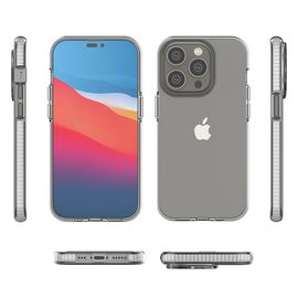 Spring Case case for iPhone 14 Pro silicone case with a frame light blue | Techbox
