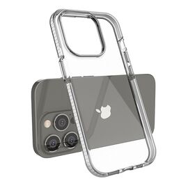 Spring Case case for iPhone 14 Pro silicone case with a frame light blue | Techbox