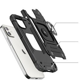Wozinsky Ring Armor IPHONE 14 MAX Black - Apple Cases - Cases - Techbox