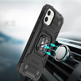Wozinsky Ring Armor IPHONE 14 MAX Black - Apple Cases - Cases - Techbox