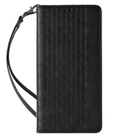 Magnet Strap Case Case for iPhone 14 Plus Flip Wallet Mini Lanyard Stand Black - Apple Cases - Cases - Techbox