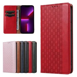 Magnet Strap Case iPhone 14 Plus Case with Flip Wallet Mini Lanyard Stand Red - Apple Cases - Cases - Techbox