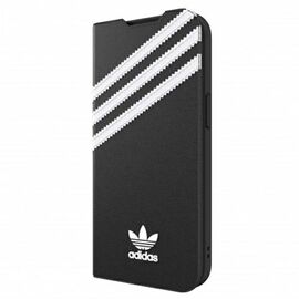 Adidas OR Booklet Case PU iPhone 13 Pro / 13 6,1" czarno biały/black white 47112 | Techbox