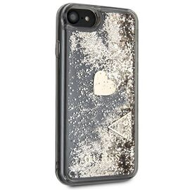 Guess GUOHCI8GLHFLGO iPhone 7/8/SE 2020 /SE 2022 gold/gold hard case Glitter Charms - Apple Cases - Cases - Techbox