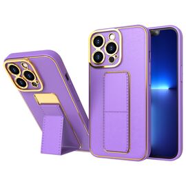 New Kickstand Case case for iPhone 12 Pro with stand purple | Techbox