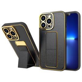 New Kickstand Case iPhone 12 case with stand black | Techbox