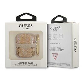 Guess GUA2HHFLD AirPods cover gold / gold Paisley Strap Collection - Smartphone Accessories - Cables & Accessories - Techbox