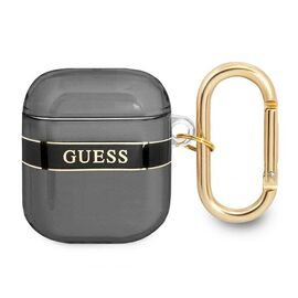 Guess GUA2HHTSK AirPods cover black / black Strap Collection - Smartphone Accessories - Cables & Accessories - Techbox