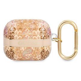 Guess GUA3HHFLD AirPods 3 cover gold / gold Paisley Strap Collection - Smartphone Accessories - Cables & Accessories - Techbox