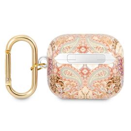 Guess GUA3HHFLD AirPods 3 cover gold / gold Paisley Strap Collection - Smartphone Accessories - Cables & Accessories - Techbox