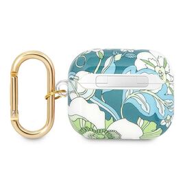Guess GUA3HHFLN AirPods 3 cover green/green Flower Strap Collection | Techbox