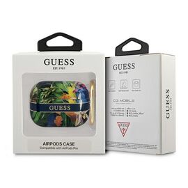Guess GUAPHHFLB AirPods Pro cover blue/blue Flower Strap Collection | Techbox