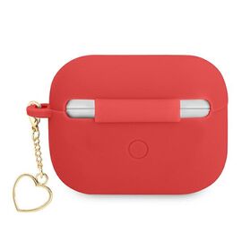 Guess GUAPLSCHSR AirPods Pro cover red/red Silicone Charm Heart Collection | Techbox
