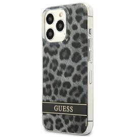 Guess GUHCP13LHSLEOK iPhone 13 Pro / 13 6.1 "gray / gray hardcase Leopard - Apple Cases - Cases - Techbox