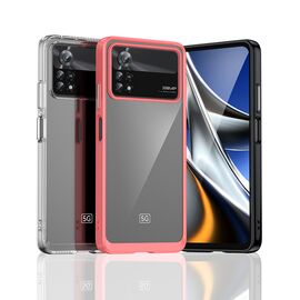 Outer Space Case for Xiaomi Poco X4 Pro 5G cover with a flexible frame blue | Techbox