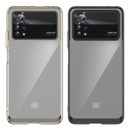 Outer Space Case for Xiaomi Poco X4 Pro 5G cover with a flexible frame blue | Techbox