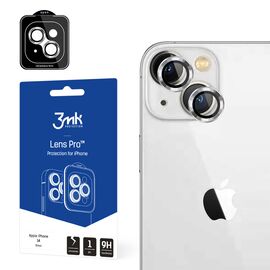 Camera glass for iPhone 14 9H for 3mk Lens Protection Pro series lens - silver | Techbox