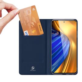Dux Ducis Skin Pro Holster Cover Flip Cover for Xiaomi Poco F4 5G blue | Techbox