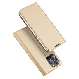 Dux Ducis Skin Pro Holster Flip Cover for iPhone 14 Pro Max gold | Techbox