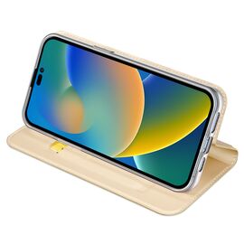 Dux Ducis Skin Pro Holster Flip Cover for iPhone 14 Pro Max gold | Techbox