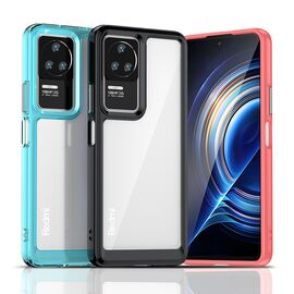 Outer Space Case for Xiaomi Poco F4 5G cover with a flexible frame black | Techbox