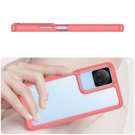 Outer Space Case Xiaomi Poco F4 5G cover with a flexible frame red | Techbox