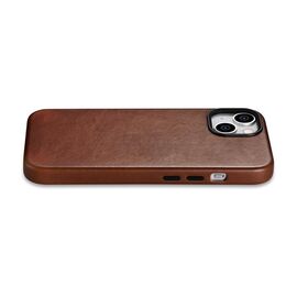 iCarer Oil Wax Premium Leather Case iPhone 14 Plus Magnetic Leather Case with MagSafe Brown (WMI14220703-RB) | Techbox