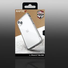 Raptic X-Doria Air Case for iPhone 14 Plus armored cover silver | Techbox