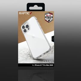 Raptic X-Doria Clear Case iPhone 14 Pro Max armored clear cover | Techbox