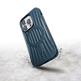 Raptic X-Doria Clutch Case iPhone 14 Pro with MagSafe back cover blue | Techbox