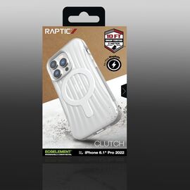Raptic X-Doria Clutch Case iPhone 14 Pro with MagSafe back cover transparent | Techbox