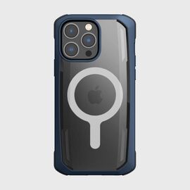 Raptic X-Doria Secure Case for iPhone 14 Pro Max with MagSafe armored cover blue | Techbox