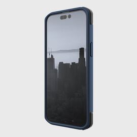 Raptic X-Doria Secure Case for iPhone 14 Pro Max with MagSafe armored cover blue | Techbox