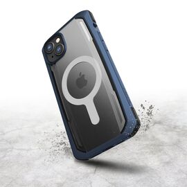 Raptic X-Doria Secure Case for iPhone 14 Pro Max with MagSafe armored cover blue | Techbox