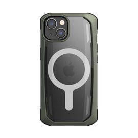 Raptic X-Doria Secure Case iPhone 14 Plus with MagSafe armored cover green | Techbox