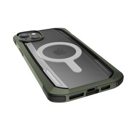 Raptic X-Doria Secure Case iPhone 14 Plus with MagSafe armored cover green | Techbox