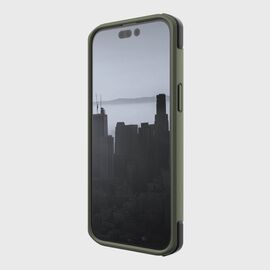 Raptic X-Doria Secure Case iPhone 14 Pro with MagSafe armored cover green - Apple Cases - Cases - Techbox