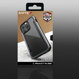 Raptic X-Doria Shield Case iPhone 14 Pro armored cover black - Apple Cases - Cases - Techbox