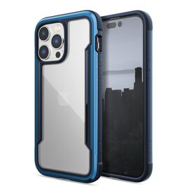 Raptic X-Doria Shield Case iPhone 14 Pro Max armored cover blue | Techbox