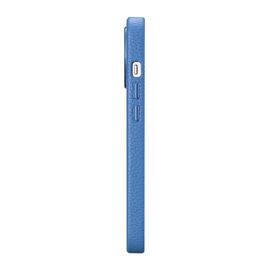 iCarer Litchi Premium Leather Case iPhone 14 Pro Max Magnetic Leather Case with MagSafe Light Blue (WMI14220712-LB) | Techbox