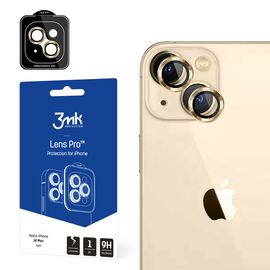 Camera glass for iPhone 14 Plus 9H for 3mk Lens Protection Pro series lens - gold | Techbox