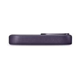 iCarer Case Leather Cover Case for iPhone 14 Plus Dark Purple (MagSafe Compatible) | Techbox