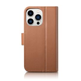 iCarer Wallet Case 2in1 Cover iPhone 14 Pro Max Leather Flip Cover Anti-RFID Brown (WMI14220728-BN) | Techbox